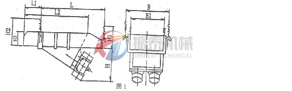 電機振動(dòng)給料機外形圖